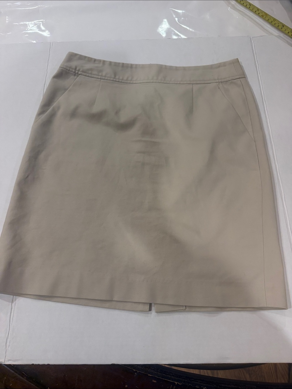 Banana Republic Beige Pencil Skirt